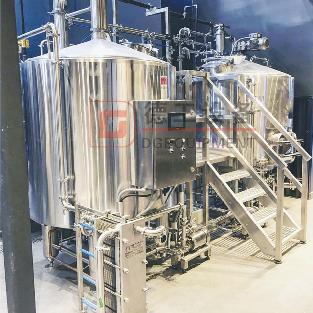 Semi-automatic 2000L Craft Beer Brewing Equipment Freely Customized Serving Tank for Sale