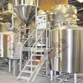 600L 1200L High Quality Craft Stainless Steel Beer Brewing Equipment 2-vessel with Steam Heating Beer Making Machine for Sale