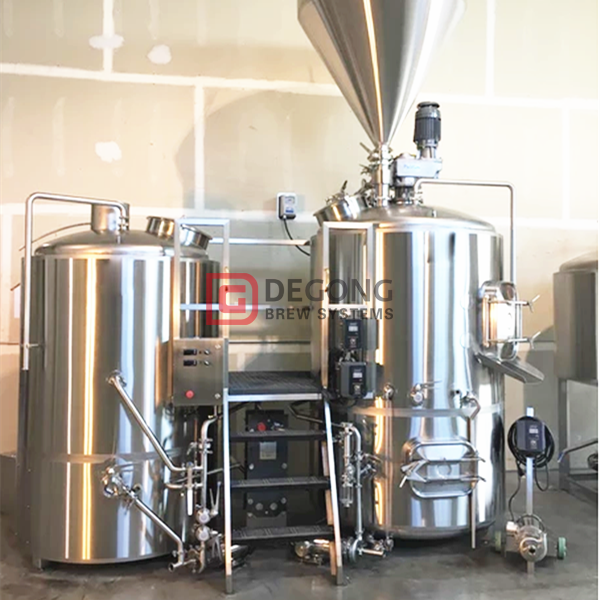 5HL turnkey commercial steel microbrewery equipment for brewpub/ hotel/ restaurant