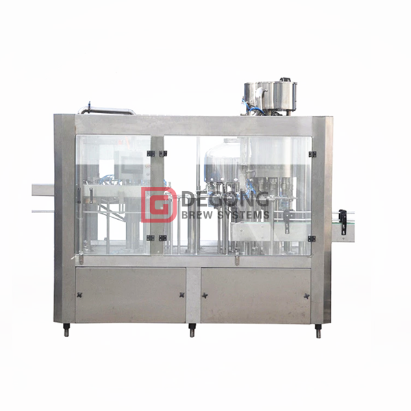 Fully automatic isobaric glass bottle beer filling machine / bottling line for sale 