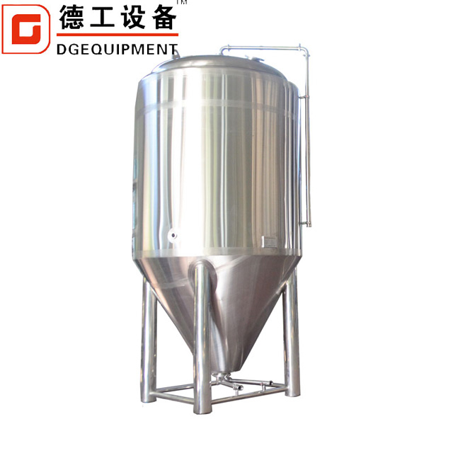 Industrial Beer Brewery Equipment 2000L Conical Cylinder Tank / Fermenter for Microbrewery