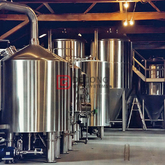 1000L Industrial Stainless Steel Automated Craft Beer Brewing Equipment for Sale 