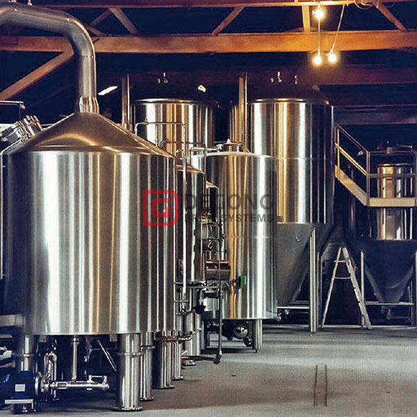 1000L Industrial Stainless Steel Automated Craft Beer Brewing Equipment for Sale 