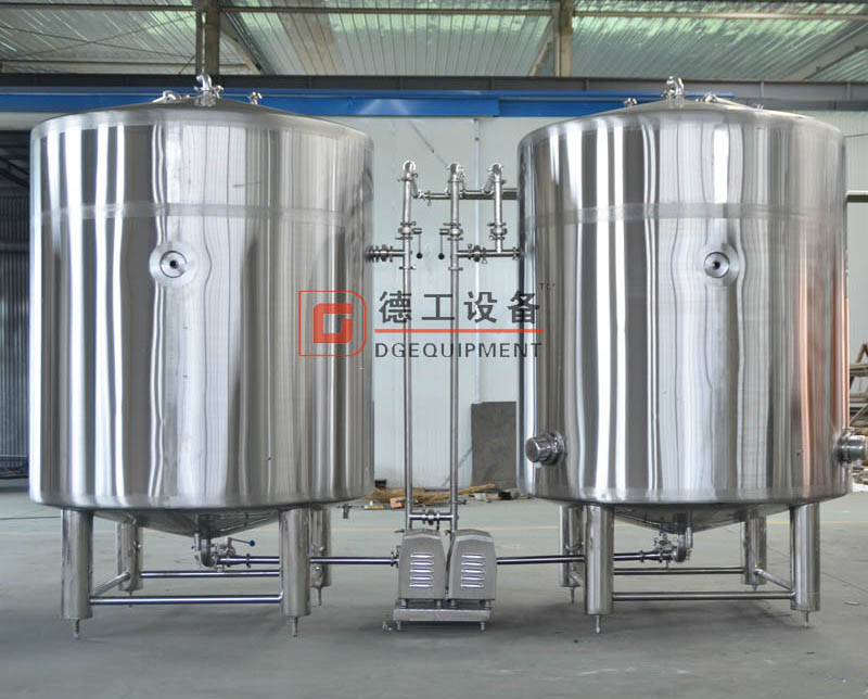 hot water tank and cold water tank