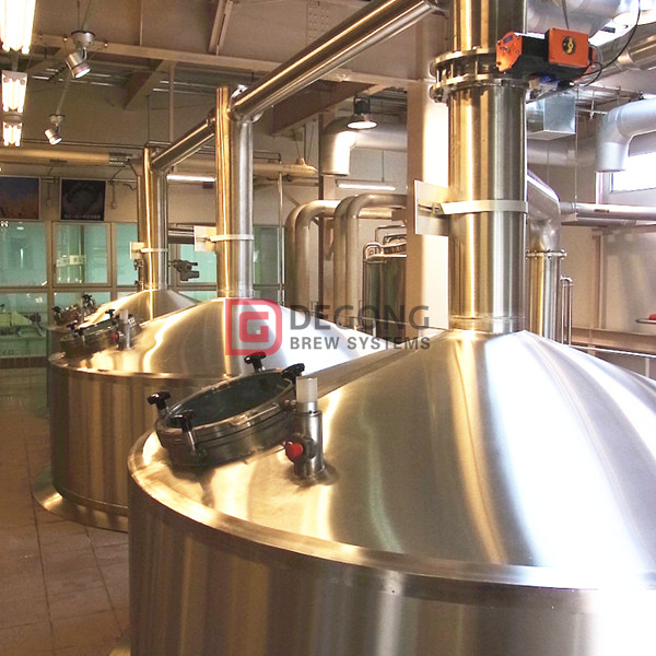 2500L commercial industrial automated steel beer brewing equipment for sale