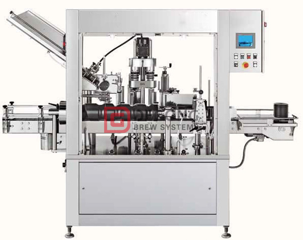 Fully automatic carbonated drink 2000-3000BPH brewery canning equipment / machine