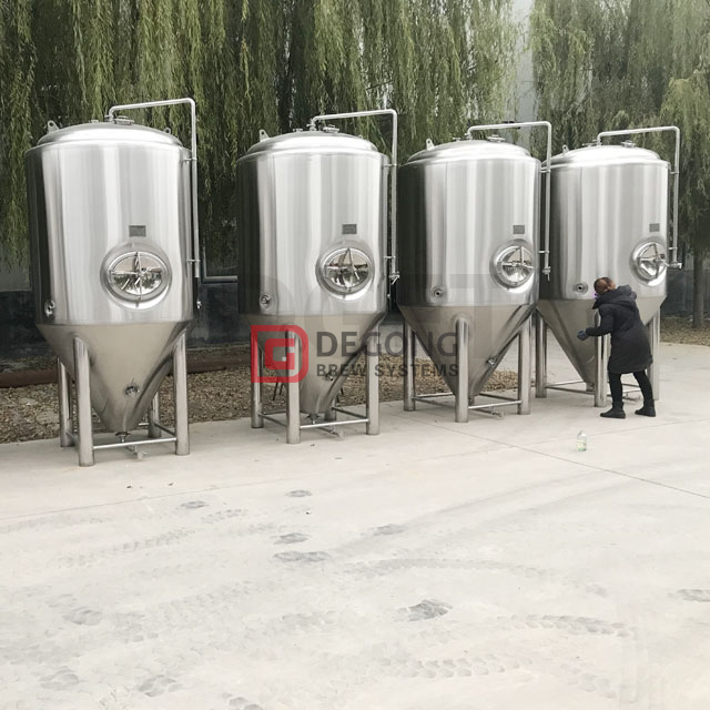 2000L turnkey industrial used food grade stainless steel beer brewing equipment 
