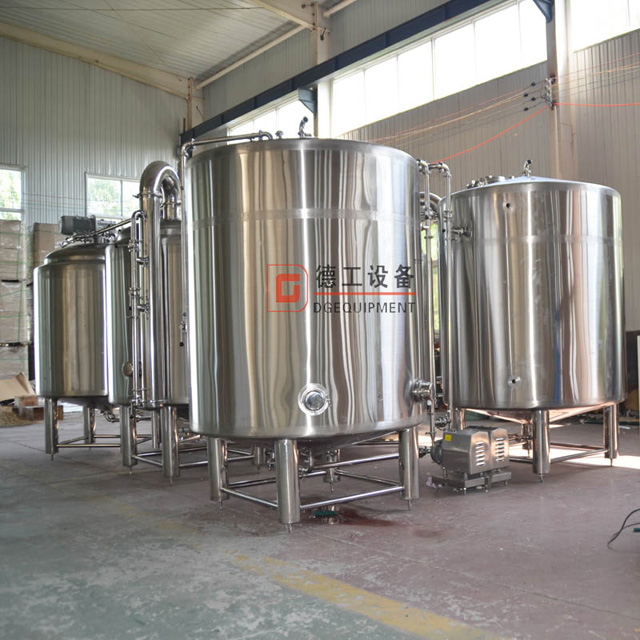 1000L Automatic Steam Heating Customized Stainless Steel Beer Brewery Brewhouse / Mash System 