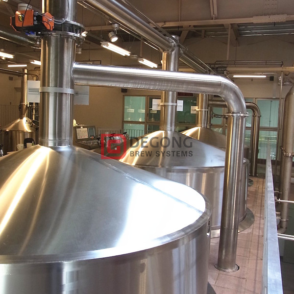 2500L commercial industrial automated steel beer brewing equipment for sale