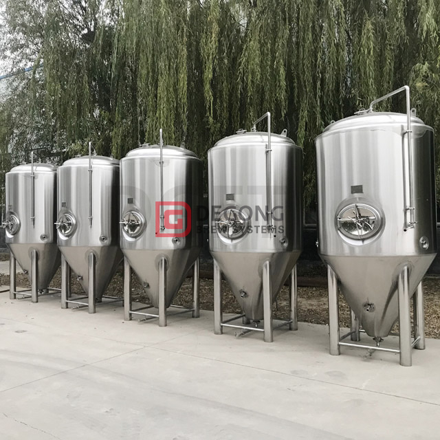 2000L turnkey industrial used food grade stainless steel beer brewing equipment 