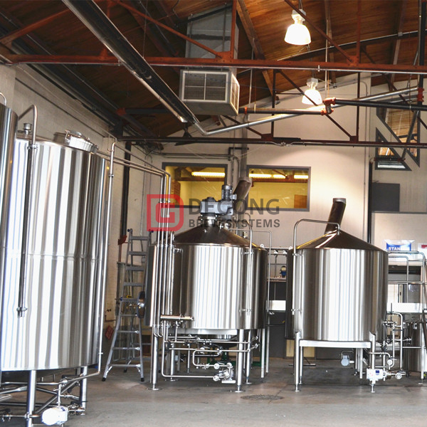 1000L Industrial Stainless Steel Automated Craft Beer Brewing Equipment for Sale 