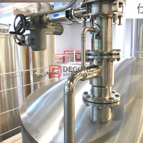 2500L commercial industrial automated steel beer brewing equipment for sale