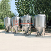 10HL/20HL beer brewery equipment brewhouse with steam heating fermenter with double wall for sale