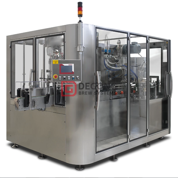 1000 Cans Per Hour Automatic Craft Beer Aluminum 3 in 1 Cans Filler Filling And Sealing Machine