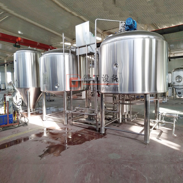 2000L Commercial Used Electric & Steam Heating 2 Vessels Brewhouse Beer Mashing Equipment for Sale 