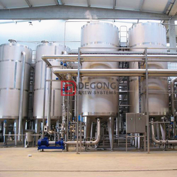 2500L commercial industrial automated steel beer brewing equipment for sale