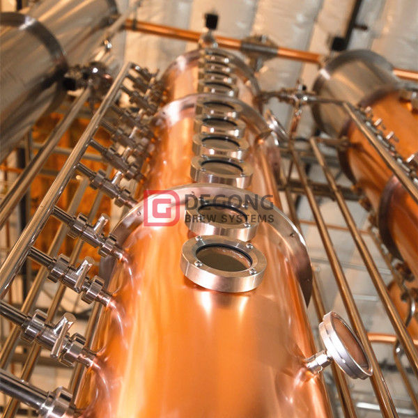 1000L turnkey commercial copper distilling system for sale 