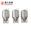 Industrial Beer Brewery Equipment 2000L Conical Cylinder Tank / Fermenter for Microbrewery
