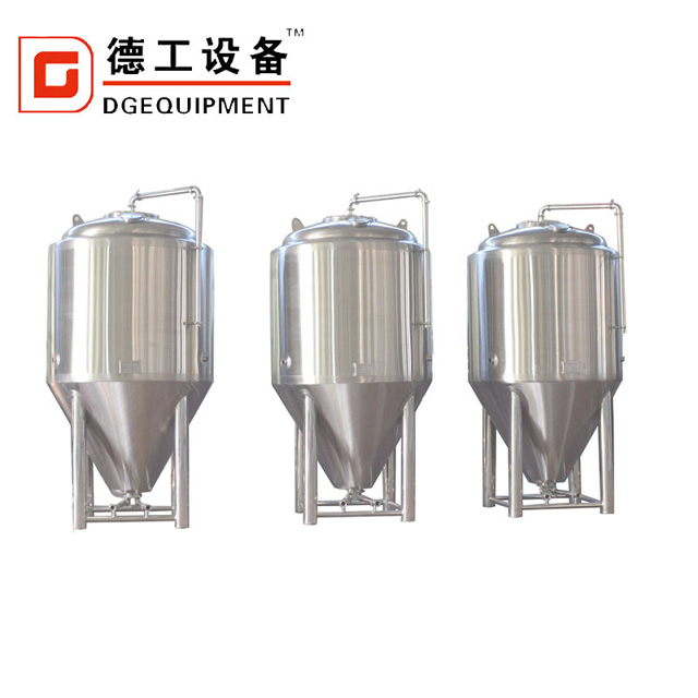 Industrial Beer Brewery Equipment 2000L Conical Cylinder Tank / Fermenter for Microbrewery