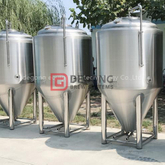 10HL Cooling Jacket Stainless Steel CCT Fermentation Tank BBT brite beer tank Brewing System Beer Production Line France