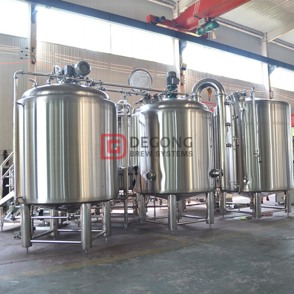 500L commercial turnkey steel craft beer making equipment for sale in Colombia 