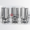 200L 2 Vessel Or 3 Vessel Brewhouse System Stainless Steel Beer Brewing Equipment Customizable Maufacturer
