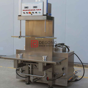Stainless steel 2 station beer keg barrel washing/rinsing machine washer 