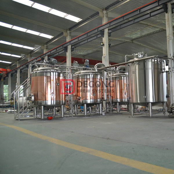 1000L Industrial turnkey steel craft beer brewing equipment for sale in Chile