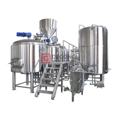 1500L 15BBL craft brewery equipment manufacturing system steam heating beer brewing project for sale
