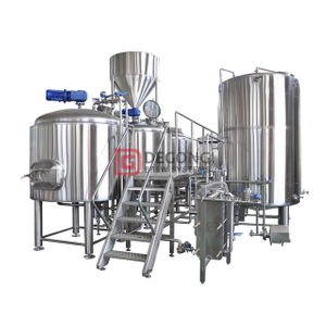 1500L 15BBL craft brewery equipment manufacturing system steam heating beer brewing project for sale