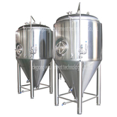 10BBL beer brewery conical/craft cooling jacket stainless steel fermentation tank