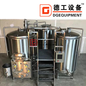 5HL turnkey commercial steel microbrewery equipment for brewpub/ hotel/ restaurant