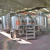 10 Barrel Customized Electric/steam/direct Fire Combined 3 Vessels Beer Brewhouse Mashing Brewery Equipment for Sale