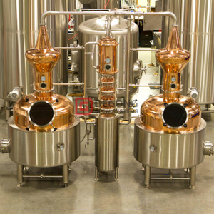 500L Professional Customized Copper Vodka Gin Distillery Machine Distilling / Distillation Equipment 