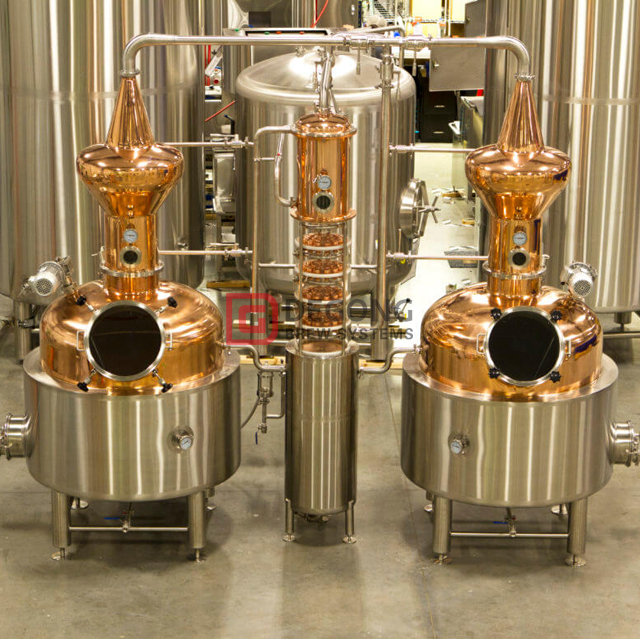 500L Professional Customized Copper Vodka Gin Distillery Machine Distilling / Distillation Equipment 