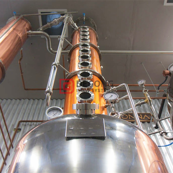 1000L turnkey commercial copper distilling system for sale 