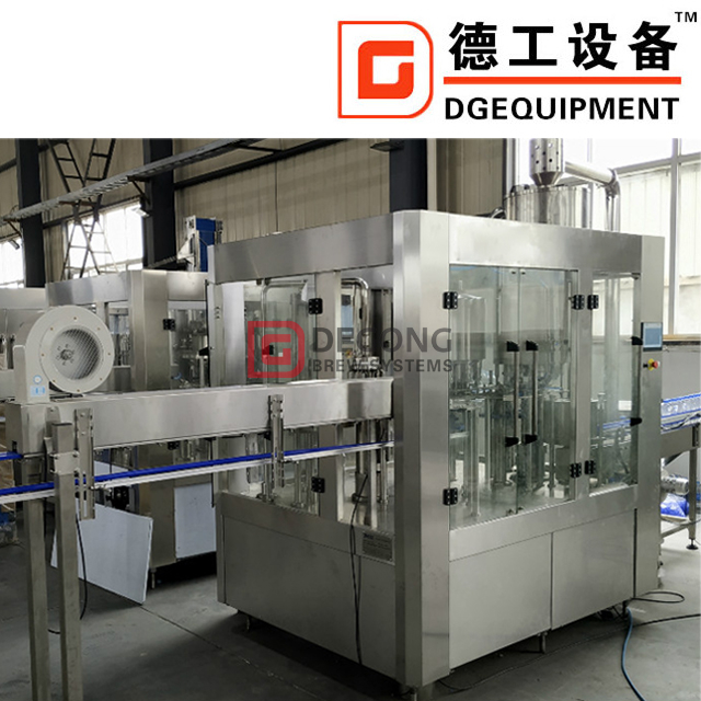 Automatic 3 in 1 Heads Glass Bottle Beer Making Machine / Filling Machine Hot Sale in South Africa