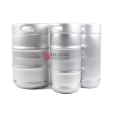 Engraved high quality 50L EURO steel beer kegs for sale