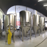 1500L Industrial customized steam heated beer brewing equipment for sale