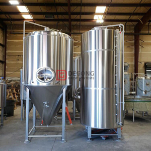 1000L Stainless Steel Beer Fermenter Double Jacket Unitanks High-standard Brewing Equipment for Craft Beer