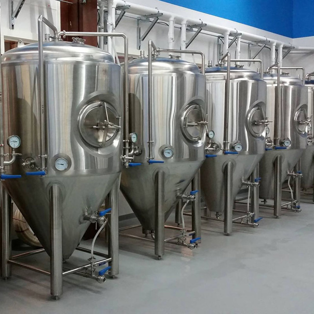 600L Combined 2 Or 3-Vessel Beer Brewhouse Stout Beer Making Plant for Sale