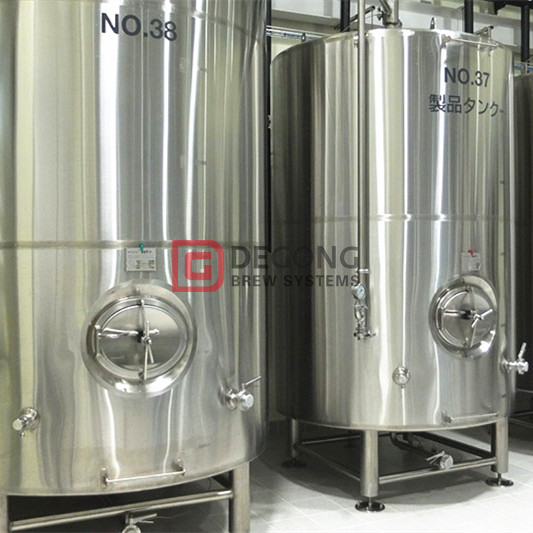 1000L Vertical Jacketed And Insulated Steel Bright Beer Tank for Sale 