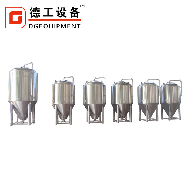 Industrial Beer Brewery Equipment 2000L Conical Cylinder Tank / Fermenter for Microbrewery