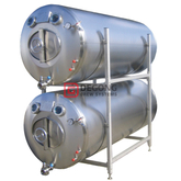 2000L insulated(non-insulated) horizontal Beer Brite Tank Beer Serving Tank for beer storage / clear