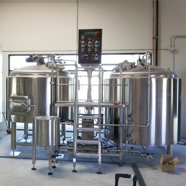 1000L 2/3/4 vessel steam heated commercial beer brewing equipment for sale