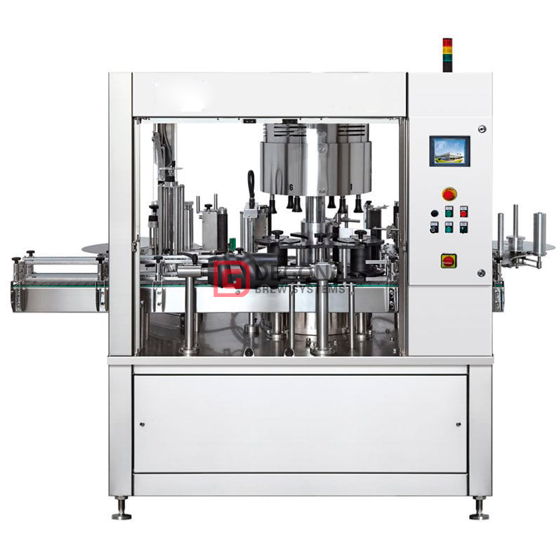 Fully automatic carbonated drink 2000-3000BPH brewery canning equipment / machine