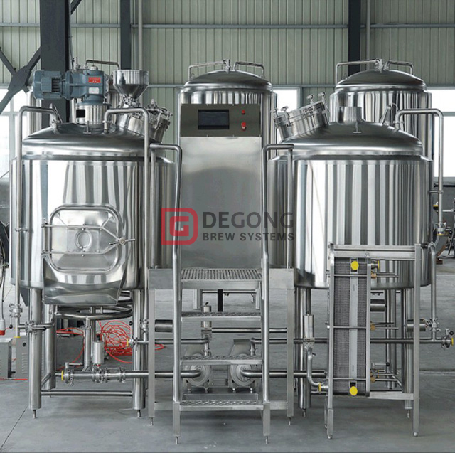 500L Stainless Steel Brewing Beer Equipment Hot Sale Industrial Beer Brewing System 