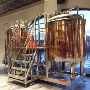 Turnkey breweries two vessels classic 8.5BBL1000L Industrial Brewing system for restaurants