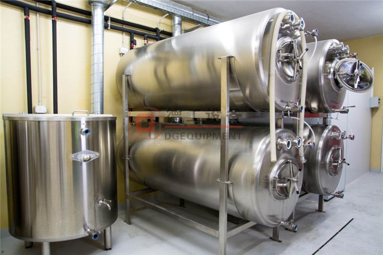 horizontal beer lagering tank1-min