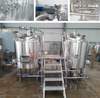 500 Litres Double Wall Insulated SS 304 Conical Beer Manufacture Line with Electric&steam Heating 